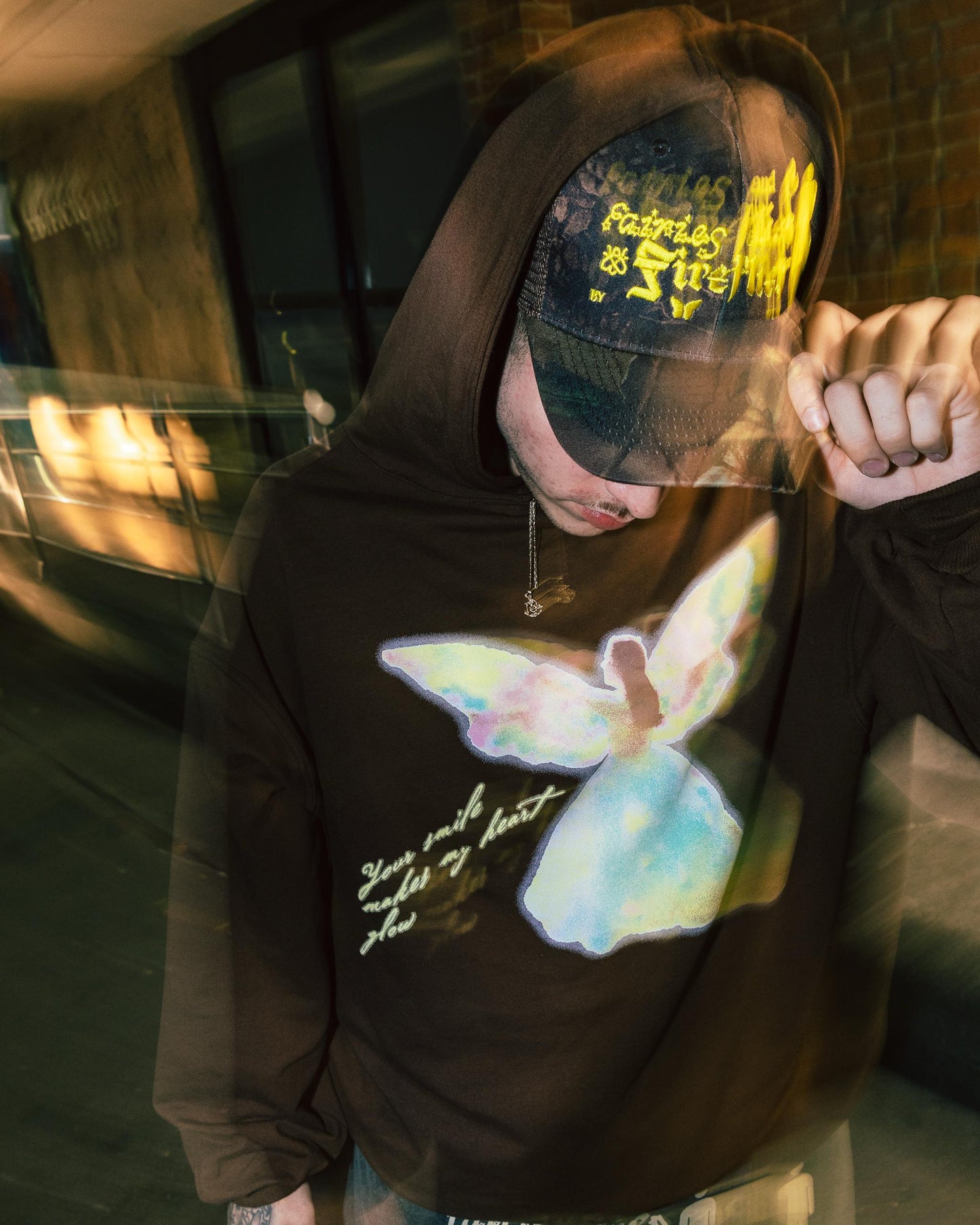 FAIRIES AND FIREFLIES CAP